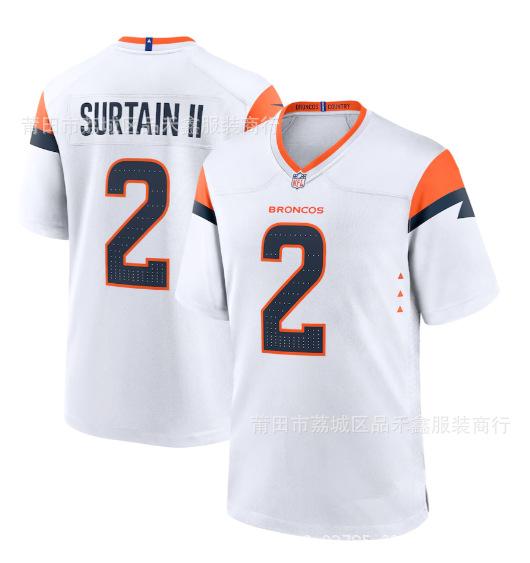 Denver Broncos Surtain II Bo Nix Jersey