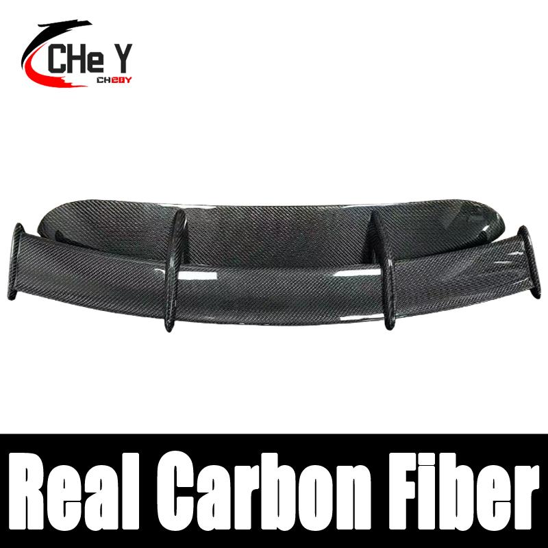 For Mini cooper 06-13 R56 Ver.2.11/2.12 Type B JCW Style FRP Carbon Fiber Roof Spoiler Rear Wing Exterior Body kits GT Spoiler
