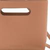 New CALVIN KLEIN Synthetic Leather Crossbody One Shoulder Handbag Small Women's Light Brown 40W0839-200