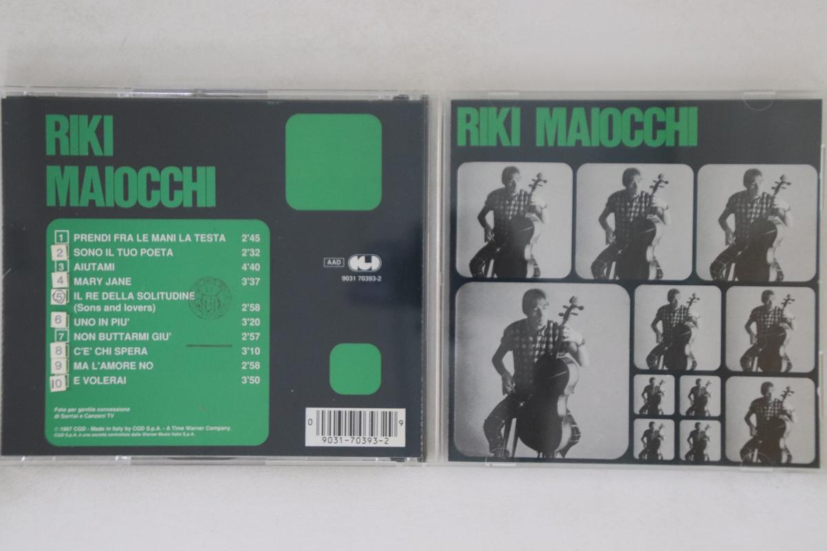 

CD RIKI MAIOCCHI - Riki Maiocchi 9031703932 CGD 1967 Italy Rock Used