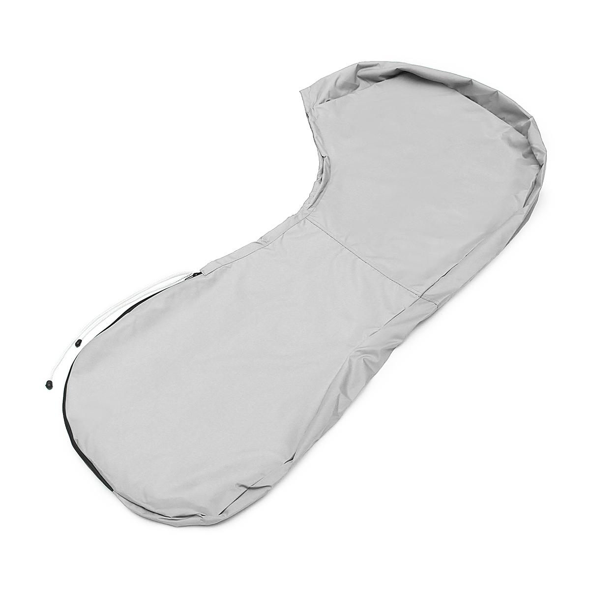 

Чехол для лодочного мотора 600D 30-60 л.с., чехол для морского подвесного мотора, ткань Оксфорд, водонепроницаемая, 144 см, прочная защита двигателя серый