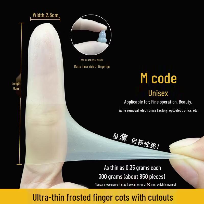 

Одноразовые латексные напальчники Miaojiayi