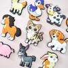10Pcs 2D Flat Cute Pvc Fridge Magnets Cartoon Farm Animal Dishwasher Magnets With Kitten Puppy Bunny Fun Home/School/Party Decor