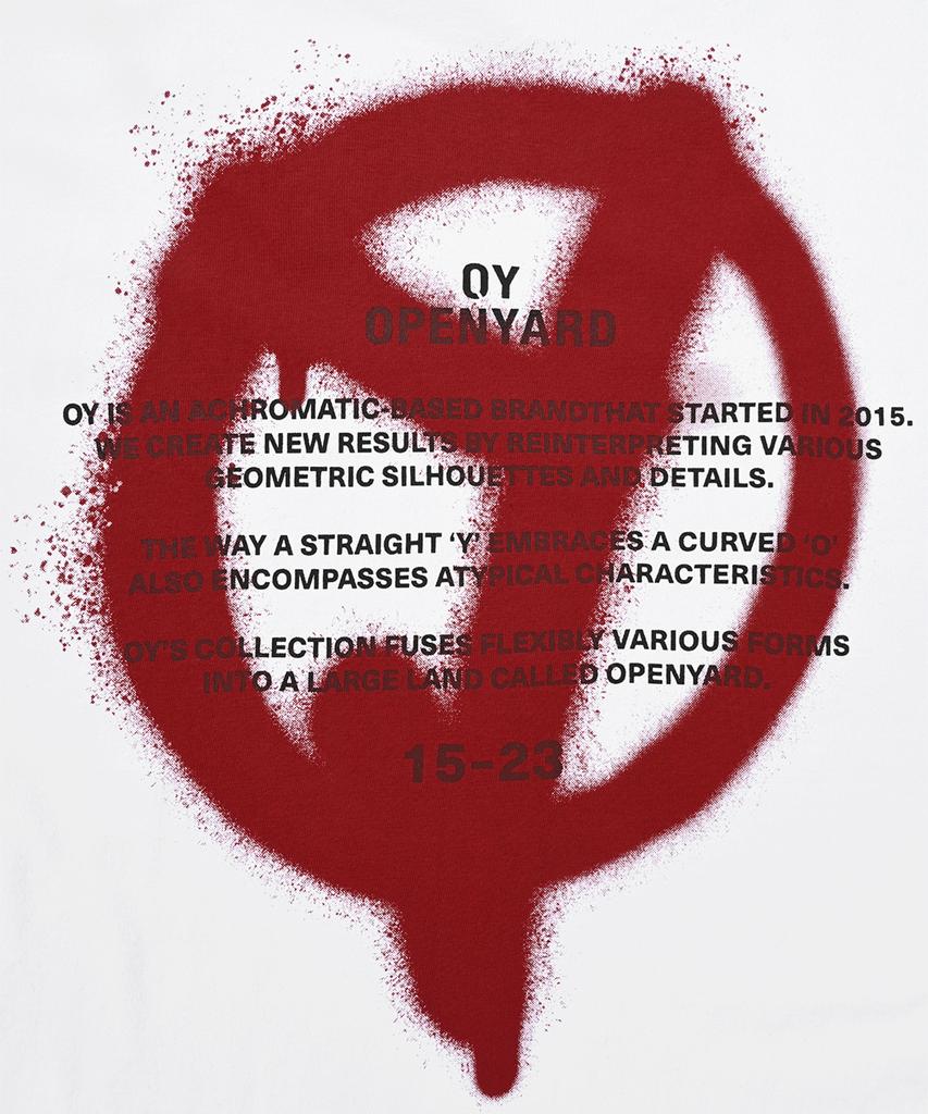 Opeunyadeu(Owai) Spread Logo Long Sleeve-White