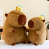 Bee Kapibara Plush Toy Doll New Cute Birthday Gift Capybara Doll Throw Pillow