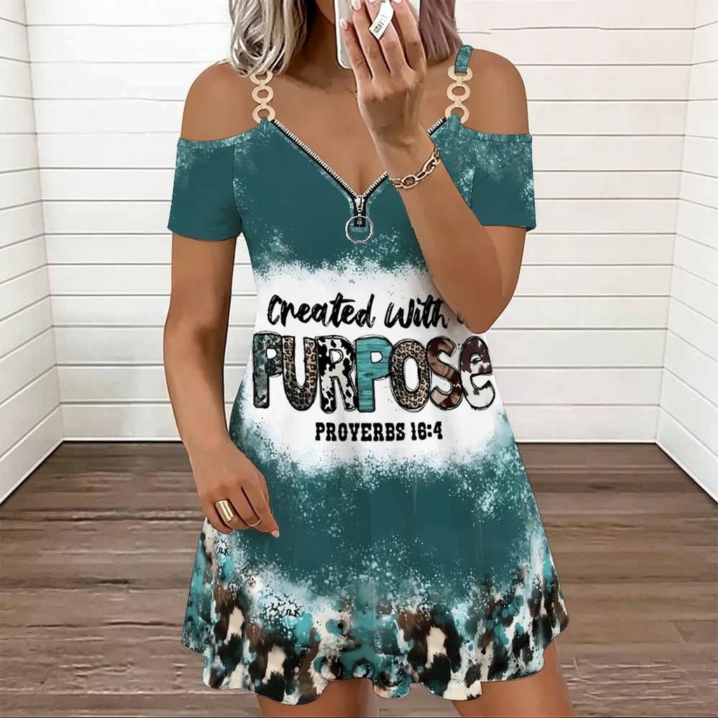 Ladies Thin Strap Plus Size Dress Vintage Floral Pattern Loose Beach Vacation Dress