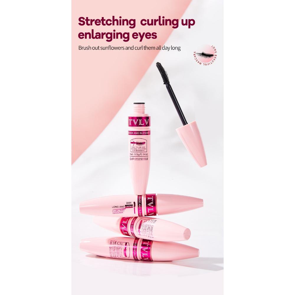 Long Curling 3D Styling Mascara Makeup Durable Waterproof Non-blooming