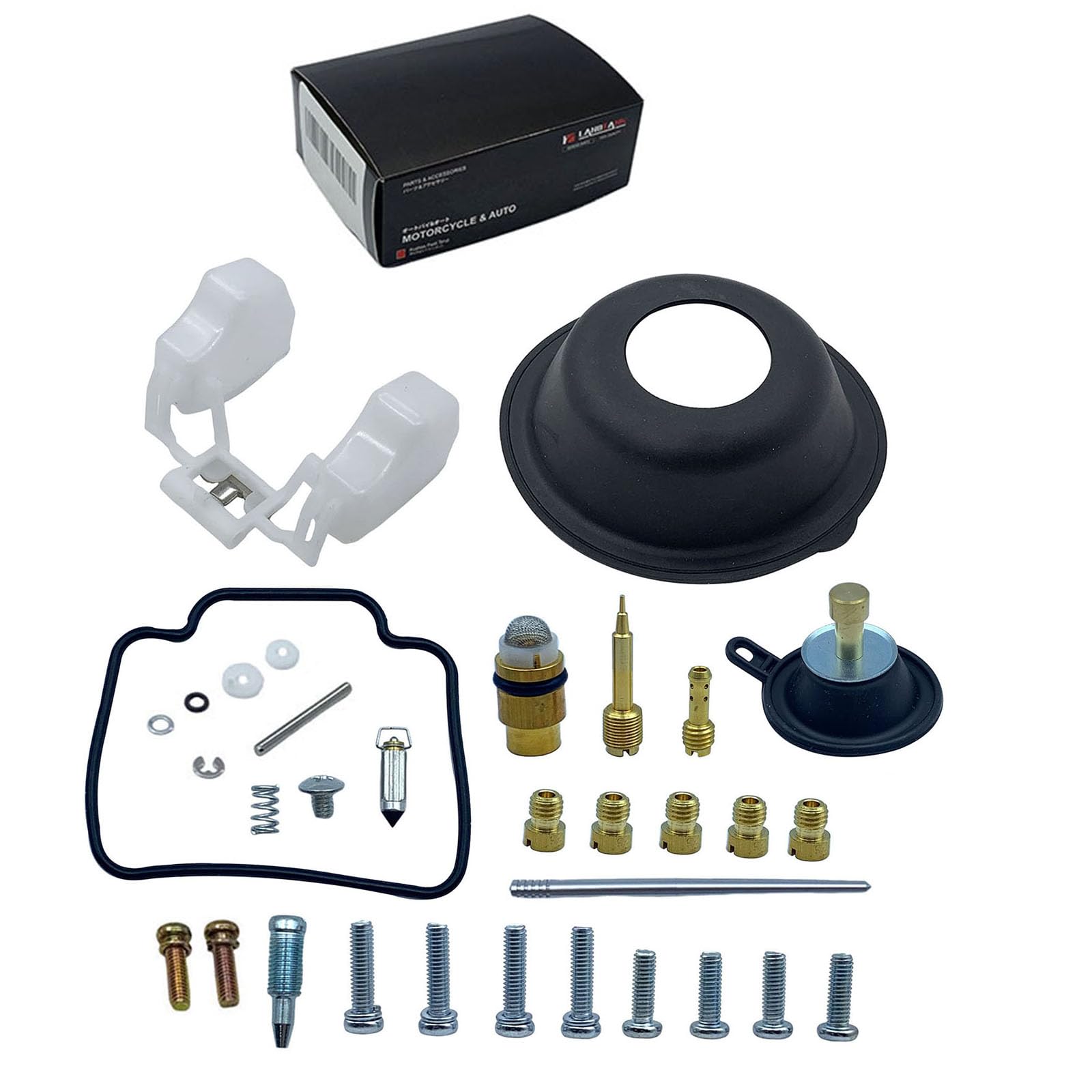 

LandTank KL250 G1-G8 H1-H8 Super Sherpa 1997-2010 Carburetor Overhole Kit