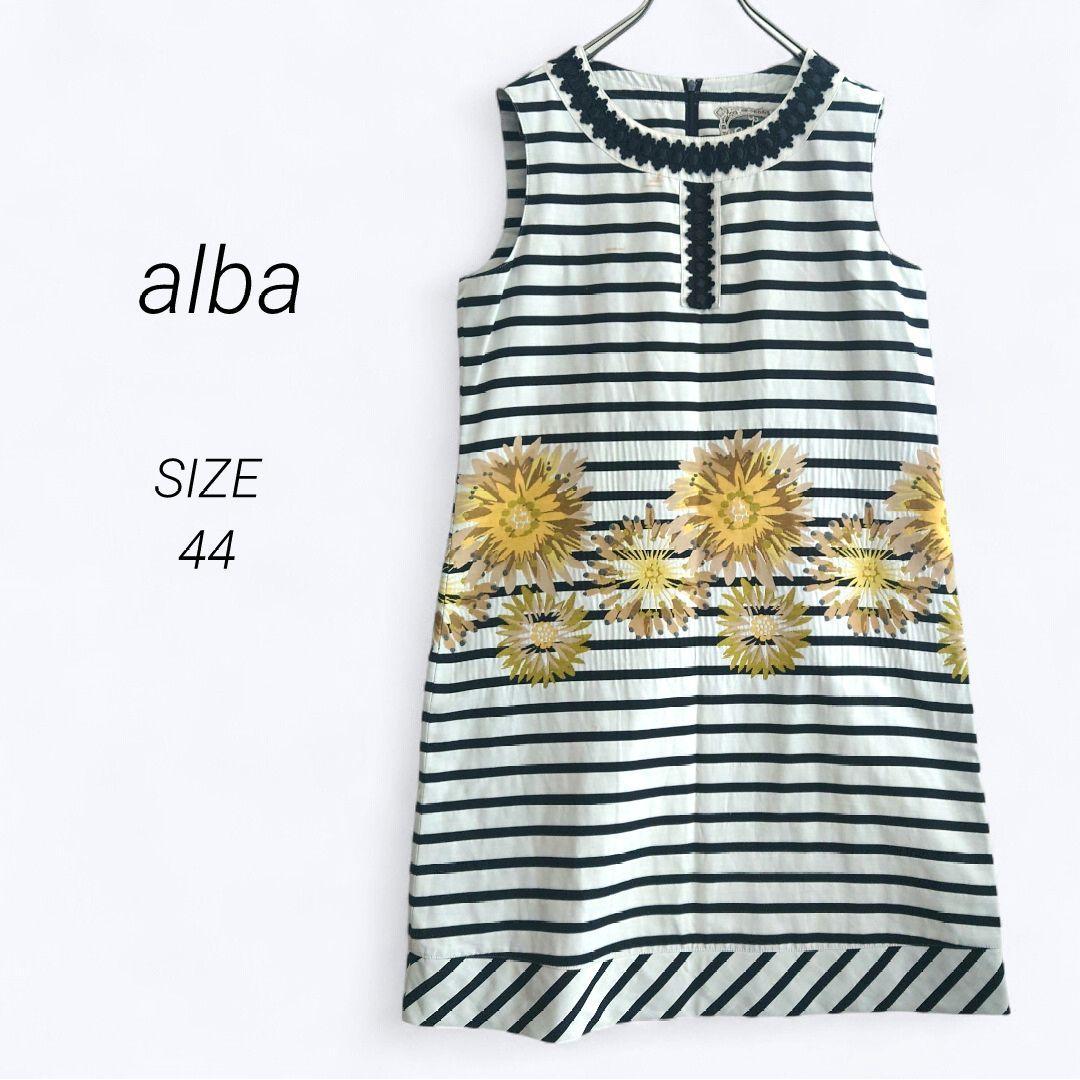 a4081Alba Import Rossa Sleeveless Dress [44] Knee length unique