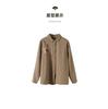 Spring and Autumn New Cotton and Linen Top Simple Literary Women's Long Sleeve Shirt Loose Versatile Flower Embroidered Shirt