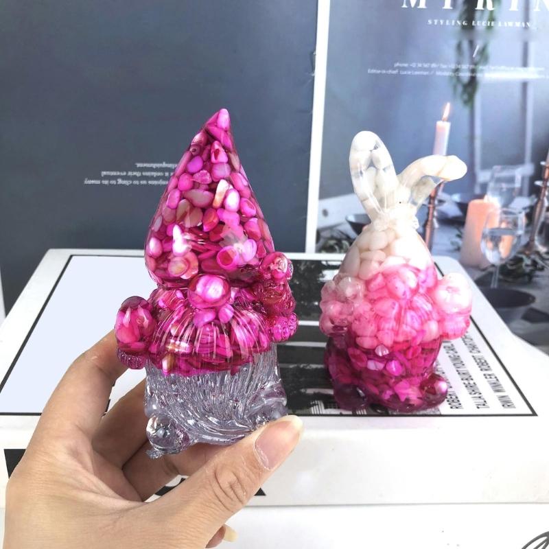 Soap Molds Figurine Mould Dwarf Shape Silicone Crafts Moulds Clay Molds Silicone Material Gift for DIY Hand-Making Lover
