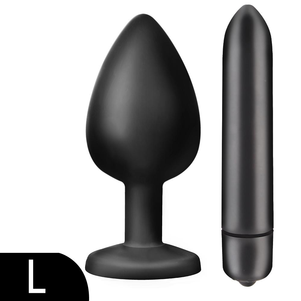 Prostata-Massagegerät Analplug Erwachsenenprodukte Buttplug Sexspielzeug für Frauen Männer Kugelvibrator