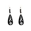Boucles d'oreilles gland perle en forme d'éventail:  Pendentif Boucle de Paix Style Chinois Rétro pour Costumes Hanfu