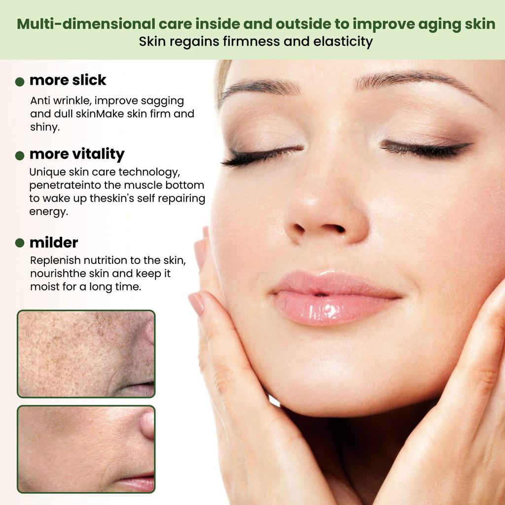 EELHOE Ceramid-Entferner, Faltenserum, Produkte zum Anheben und Straffen, Gesichtsessenz, Kollagen, Anti-Aging, Reparieren feiner Linien, Straffung der Hautpflege