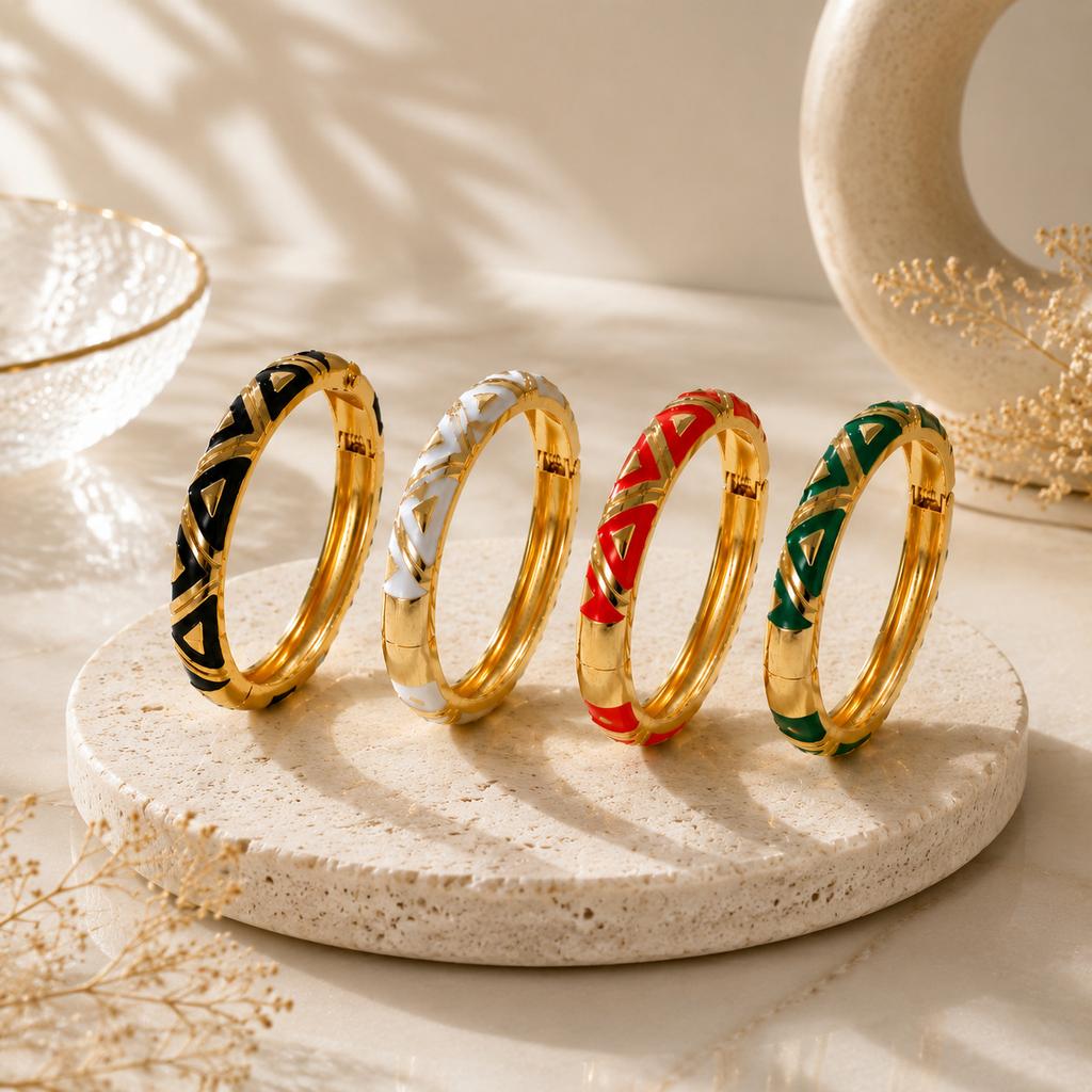 Retro style geometric bracelet women's niche design sense fashion bracelet exaggerated temperament commuter women's jewelry