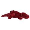 Apricot Lamb Plum Red Lying Dragon Plush Toy for Children, Soft and Cute, Fluffy Plum Red Lying Dragon for Girls and Boys, 38cm