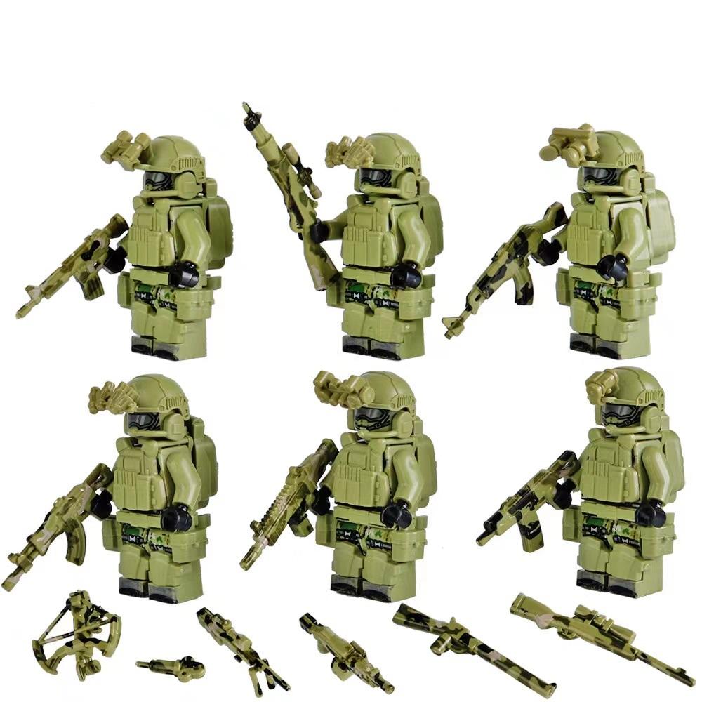 

Военные строительные блоки, камуфляж «Призрак», спецназ, куклы, оружие и снаряжение, подарки на день рождения, гуманоидные куклы.