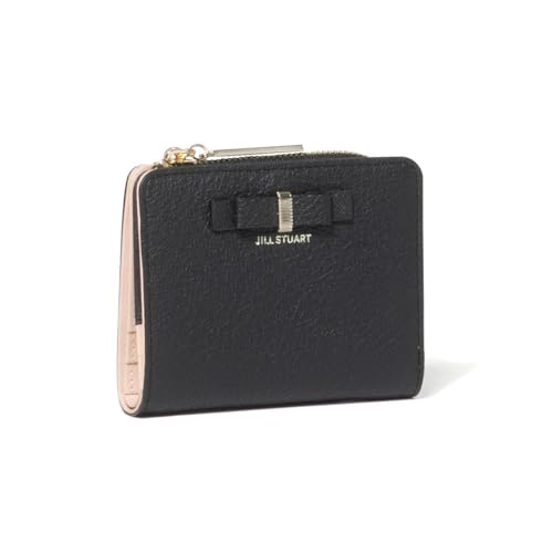 Jill Stuart Misty Long Wallet, Women's, Ribbon Motif, Feminine, JSLW4CS2, Black