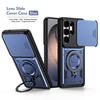 Compatible with Samsung S26 Ultra Sky Ring Window Phone Case, S26 Plus Stand, Shockproof S26 Protective Case