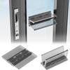 Sliding Window Limit Lock Transparent Punch-free Pasted Door Safety Locks Buckle Baby Protection