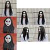 Latex Weibliche Geistermaske für Halloween Escape Room Requisiten und Spukhausdeko