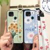 Dirt-resistant Wristband Phone Case For ZTE Blade 20 Kickstand Anti-dust Waterproof Wrist Strap Ring Silicone Durable