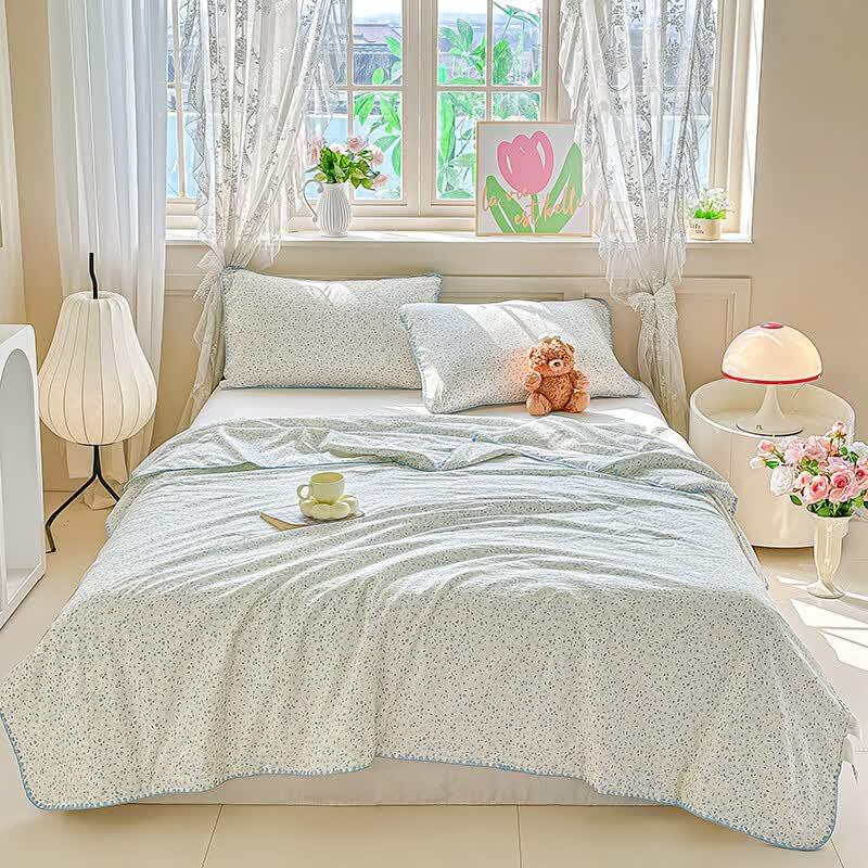 You Meng Jia Ju Shell Embroidered Summer Quilt 200cm*230cm