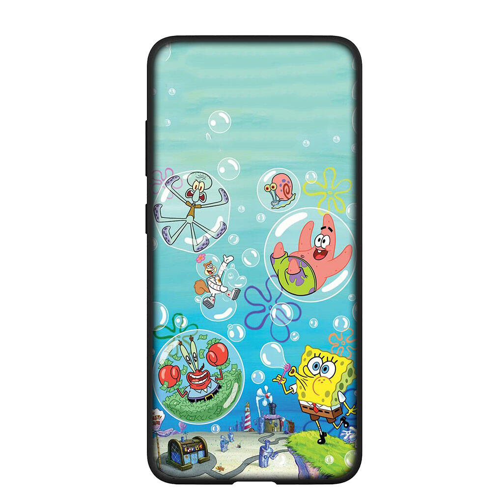 Custodia per Telefono per iPhone 17 16 15 Plus Huawei P30 P20 Lite Redmi Note 14 12 11 13 Pro Max OPPO A60 A80 A40 A18 A38 Copertina Cartoon S-SpongeBobs SquarePants