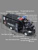 1/24 Alloy Diecast Police Car Miniature Models Toys High Simulation Models with Sound Light Collection Toy for Boy Birthday Gift