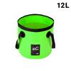 Portable Foldable Water Bucket Multifunctional Outdoor Camping Washing Bag Car Wash Bucket Collapsible Sink