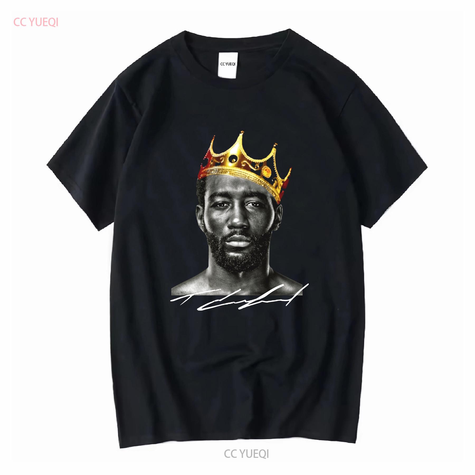 

New Rare Terence Crawford Family S 235XL T Shirt 2D431 long sleeves vintage Washed designer clothes Stretched Breathable Casual 4XL