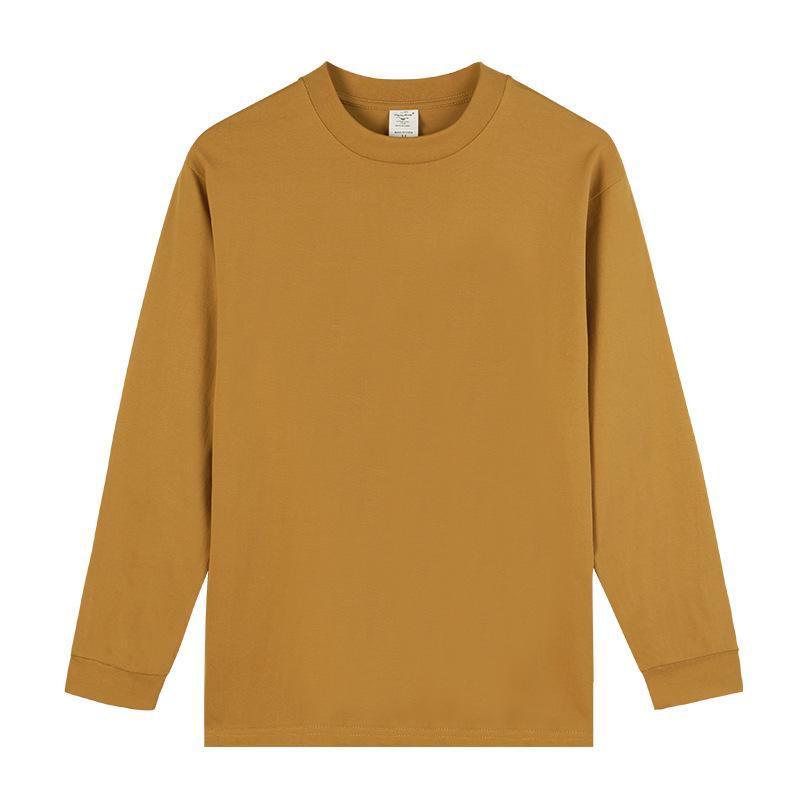 Купить Мужская футболка из плотного хлопка с длинным рукавом для осени ...