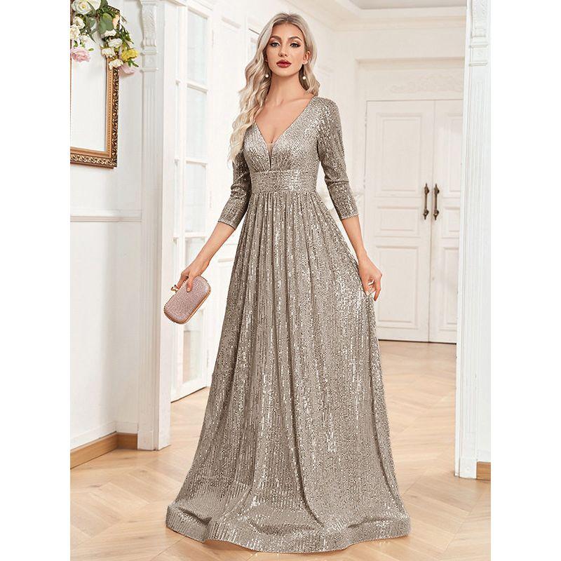 Evening Dresses Elegant Banquet European and American Cocktail Party Long Dresses Evening Party Dresses Gown