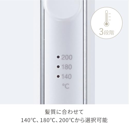 Festino Curling Hair Iron (32mm, White)