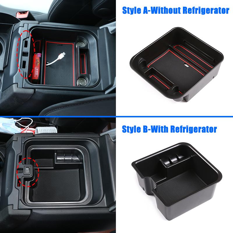 For Land Rover Discovery 4 LR4 2010-2016 Car Center Console Armrest Storage Box Organizer Tray Central Tidying Accessories ABS