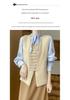 Women's Round Neck Sleeveless Wool Vest - 100% Pure Wool, High-End Feel, Perfect for Layering