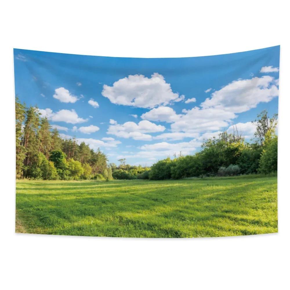 Landscape Forest Waterfall Wall Decor Tapestry Home Living Room Tapestry