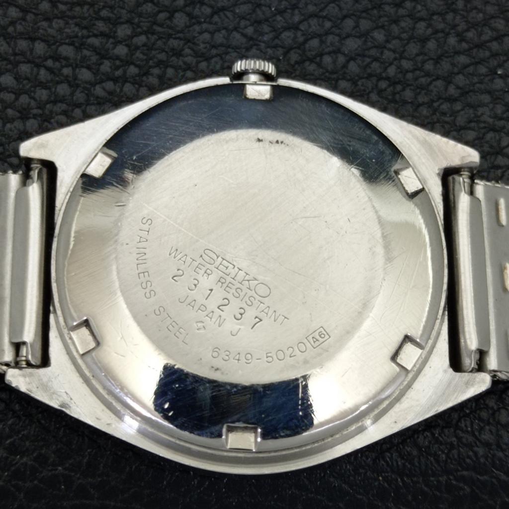 JAPAN VINTAGE SEIKO 5 AUTOMATIC MENS BLUE COLOR DIAL WATCH a701618-5 R206c-a701618