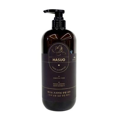 Man with Flowers Hasoo Oriental Medicine Shampoo Large Capacity, Hasoo Shampoo 1000ml X 1