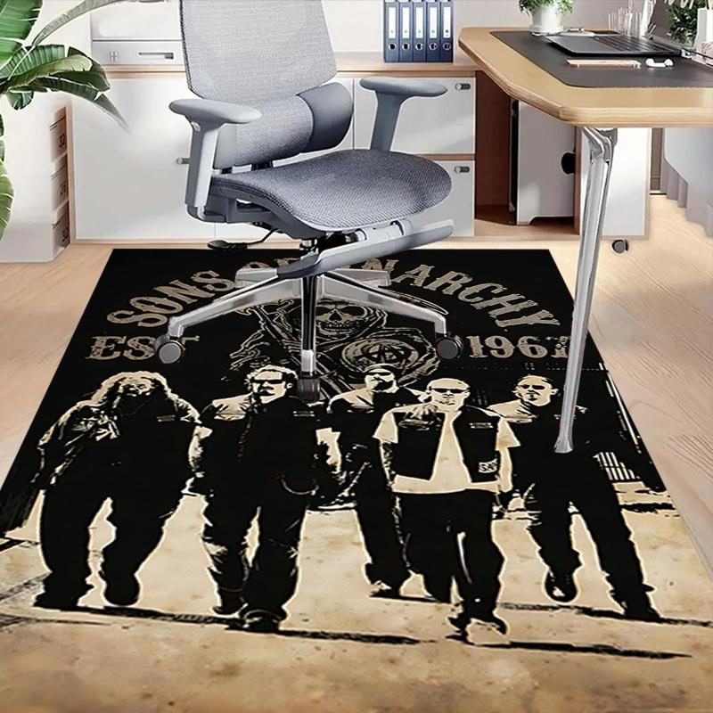 1pc Sons of Anarchy Carpet, Office Rug Outdoor Mat Home Decor Area Carpet Festival