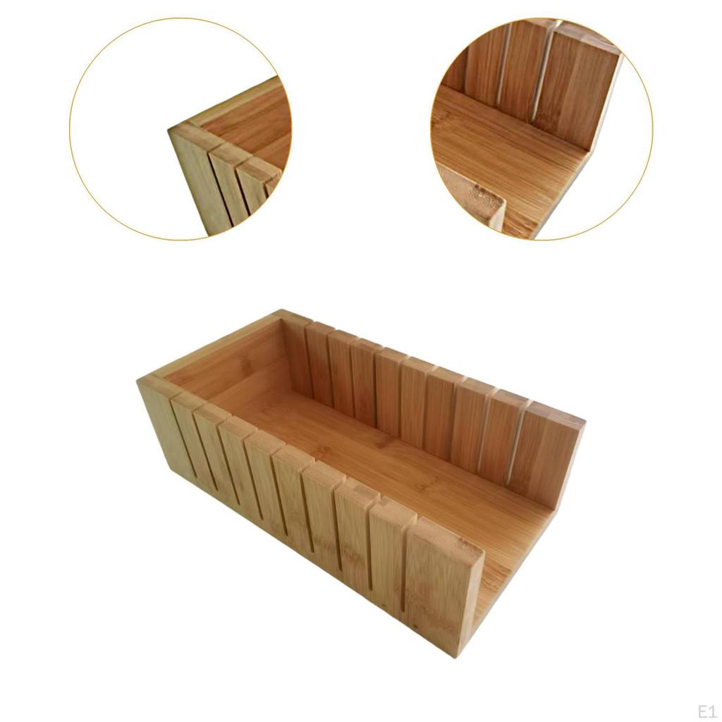 Bamboo Bread Handmade Soap Cutter Toast for Bakery