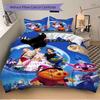 Happily Never After Print 3Pcs Bedding Set,Duvet Cover with 2 Bedro,Pillowcase Home Birthday Gift