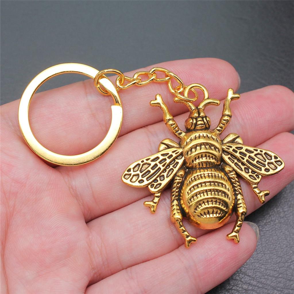 Bee Butterfly Garden Insect Keychain for Friends Hot Sale Modern Bridesmaid Gift Dainty Daily Use Accessory