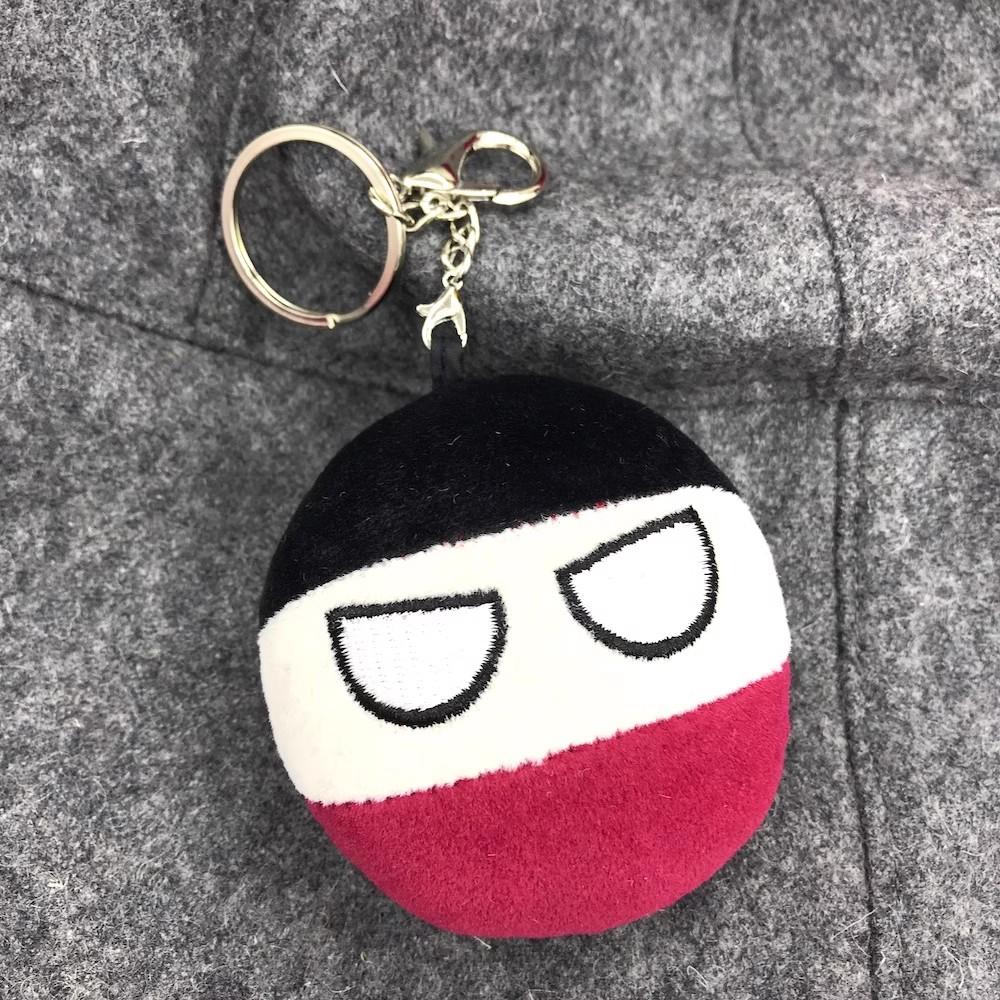 Sovjet-Unie Rusland Duitsland Balpop USSR Landenbollen Polandball Handborduuur Speelgoed Schooltas Mobiele Telefoon Hanger Sleutelhanger