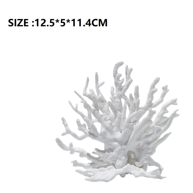 Fake Coral Aquarium Decoration for Aquarium Coral Water Plant Resin Fish Tank Aquascape Simulation ZSP06