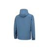 Li-Ning Fitness Series Solid Color Hooded Fleece Sports Water-Resistant Jacket Men Jackets Gray Indigo AFDSC13-3