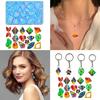 Irregular Geometric Silicone Mold Holographic Resin Mold DIY Keychain Jewelry Earring Pendant Tool Craft Making Supplies
