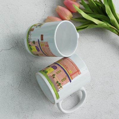 cg926-Design Mug 2p-Street with a Flower Shop 2