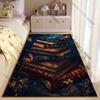 Magic knowledge books cosmic wonder carpet Yoga living room room decor children's crawling mat doormat area rug games mat