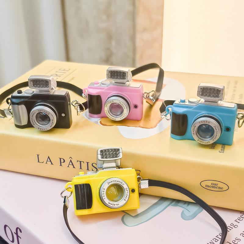 Cotton Doll Strap Webbing Sound Camera Pendant Puppy Mini Backpack Souvenir